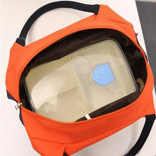 Waterproof Canvas Lunch Tote Bag