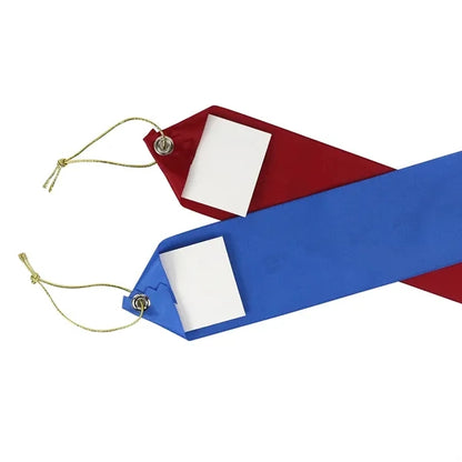 2"x6" Sublimated Polyester Award Ribbons