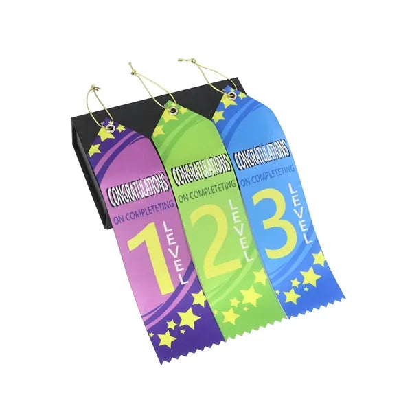 2"x6" Sublimated Polyester Award Ribbons