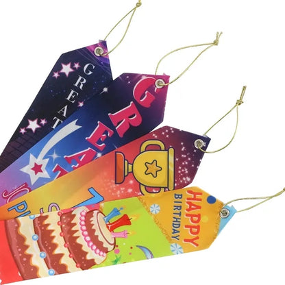 2"x6" Sublimated Polyester Award Ribbons