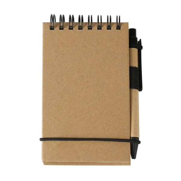 Pocket Kraft Spiral Notebook Kit