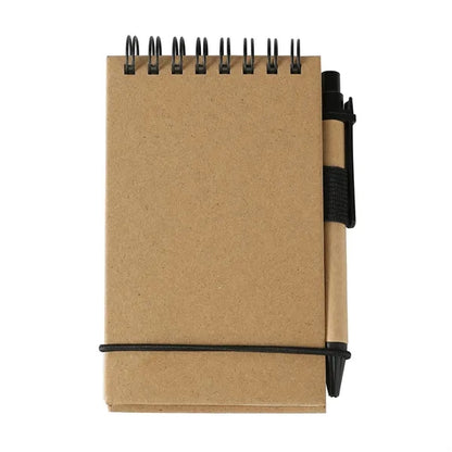 Pocket Kraft Spiral Notebook Kit