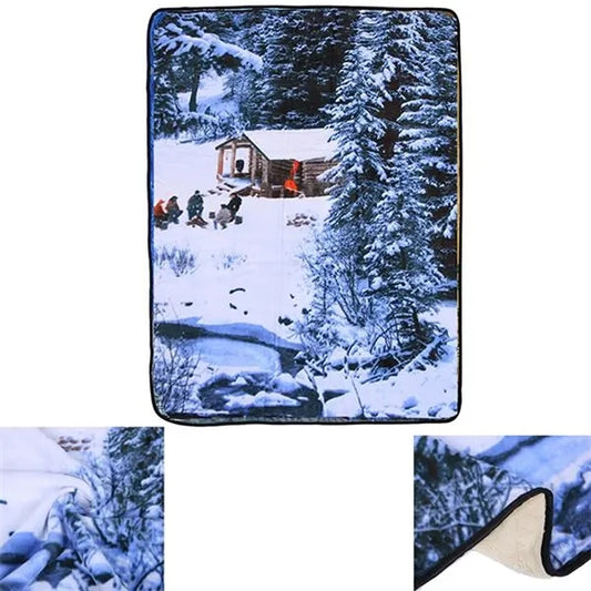 Full Color Printed Super Soft Flannel Blanket