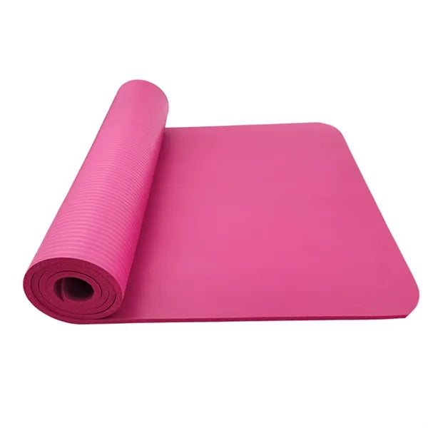 PVC Non Slip Yoga Mat With Carrying Strap
