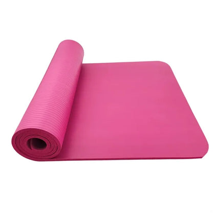 PVC Non Slip Yoga Mat With Carrying Strap