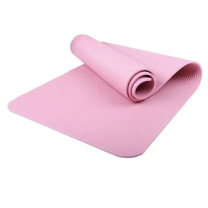 PVC Non Slip Yoga Mat With Carrying Strap
