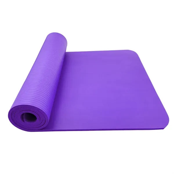 PVC Non Slip Yoga Mat With Carrying Strap