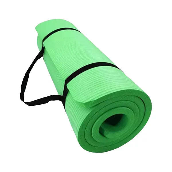 PVC Non Slip Yoga Mat With Carrying Strap