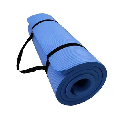 PVC Non Slip Yoga Mat With Carrying Strap