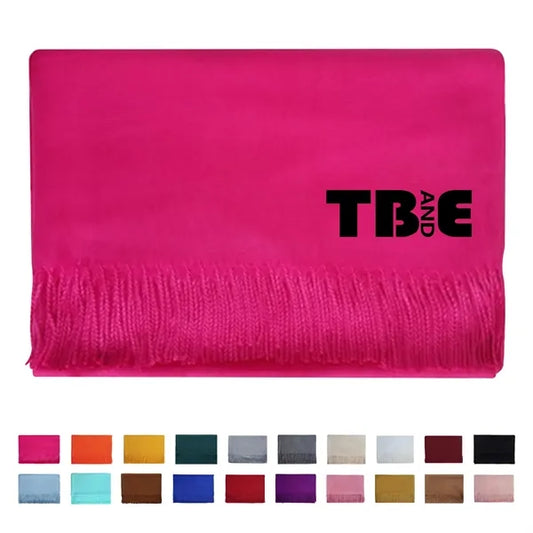 Solid Color Winter Pashmina Scarf