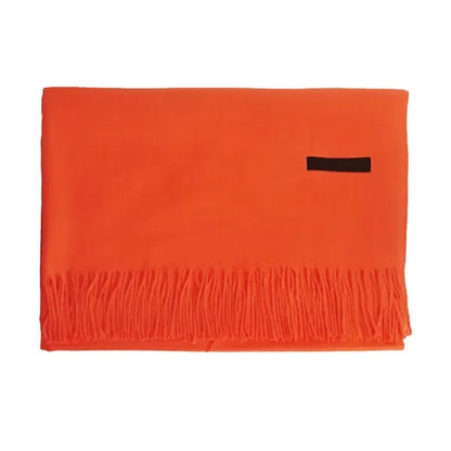 Solid Color Winter Pashmina Scarf