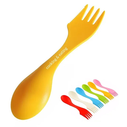 3 in 1 Plastic spork with custom logo