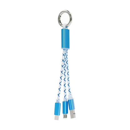 2 in 1 Keychain USB Cable for Android Phones