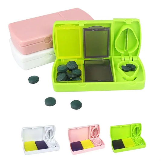 Promotional 3 Grid Plastic Pill Case for Travel