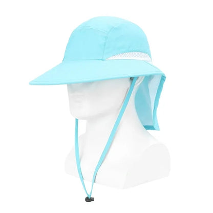 Quick Dry Bucket Hat W/ Neck Flap