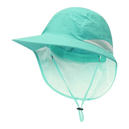 Quick Dry Bucket Hat W/ Neck Flap