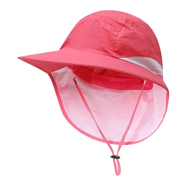 Quick Dry Bucket Hat W/ Neck Flap