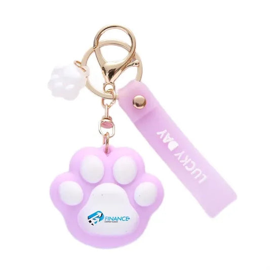 Mosquito Repellent Cat Paw Keychain
