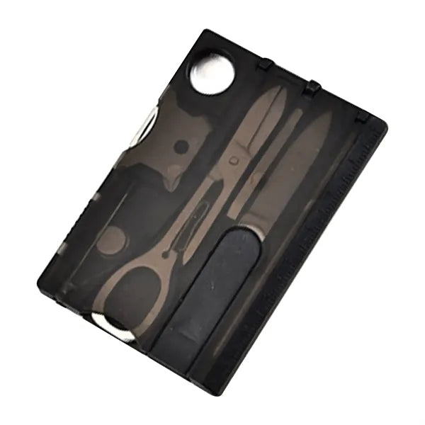 12 in  Pocket Multifunctional Survival Card Tools