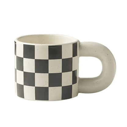 10 Oz Spotted Ceramic Mug