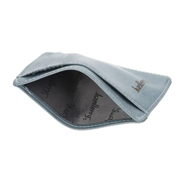 Antimagnetic Ultrathin Retro PU Card Holder Wallet