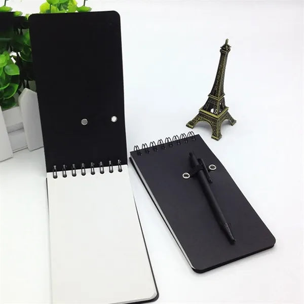 Mini PP Cover Spiral Note & Pen Set