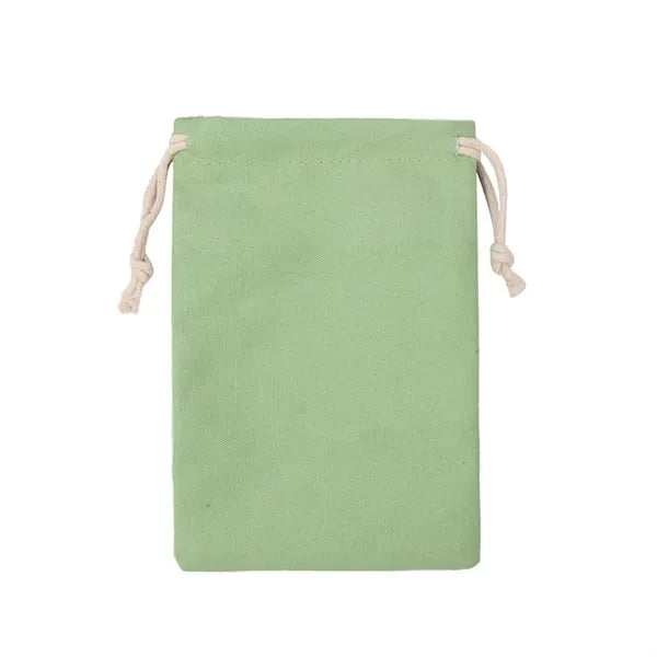 Cotton Gift Drawstring Pouch