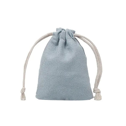 Cotton Gift Drawstring Pouch