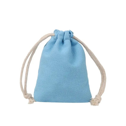Cotton Gift Drawstring Pouch