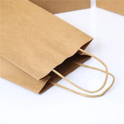 Kraft Paper Take Out Bag