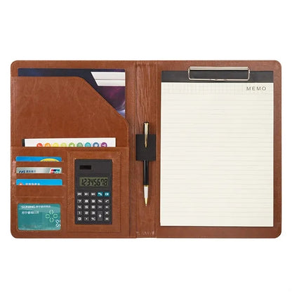 PU Business Portfolio A4 Size Clipboard