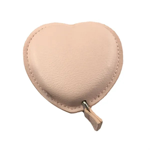 Mini Heart Shaped Leather Tape Measure