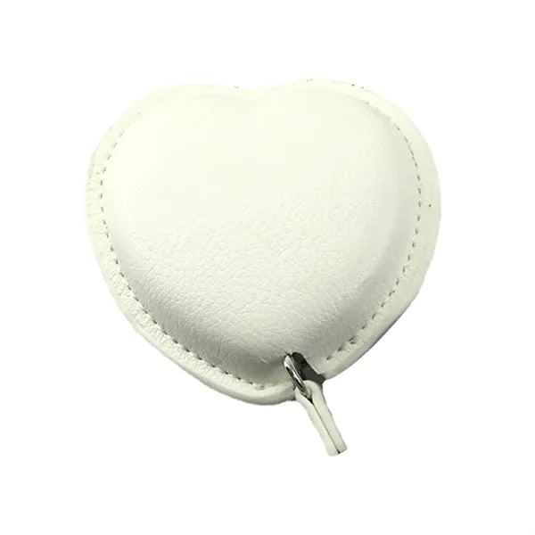 Mini Heart Shaped Leather Tape Measure