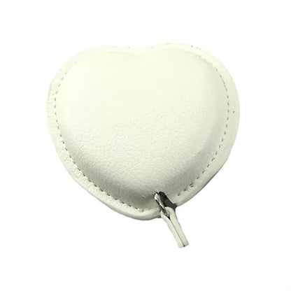 Mini Heart Shaped Leather Tape Measure