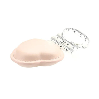 Mini Heart Shaped Leather Tape Measure