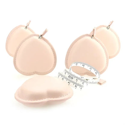 Mini Heart Shaped Leather Tape Measure