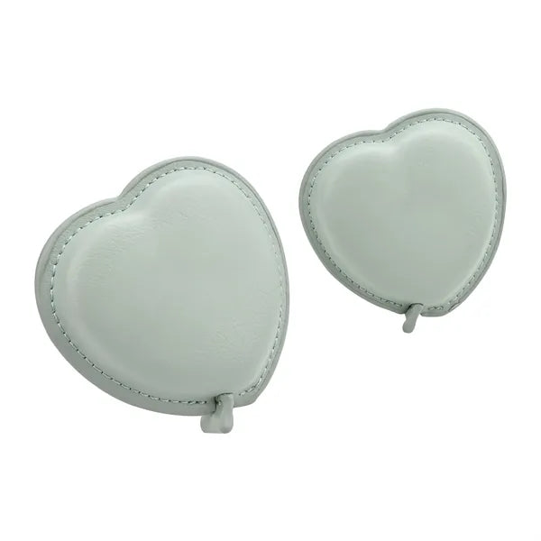 Mini Heart Shaped Leather Tape Measure