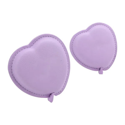 Mini Heart Shaped Leather Tape Measure
