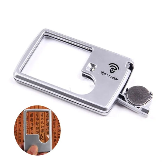 Led Lighted Pocket Magnifier With Sheath