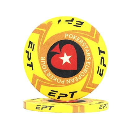 Custom Ceramic Poker Chip   39 MM