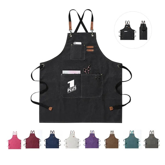 Kitch Style Cotton Canvas Apron