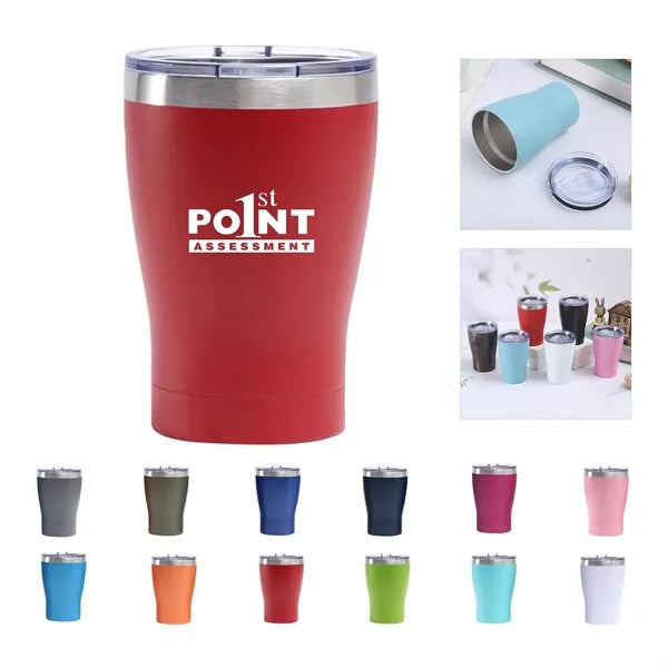 12 Oz. Tumbler With Clear Slide Lid