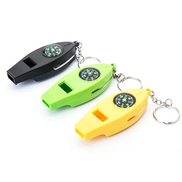 4 in 1 Outdoor Emergency Survival Function Whistle