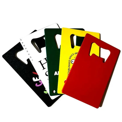 Stainless Steel Credit Card Bottle Opener