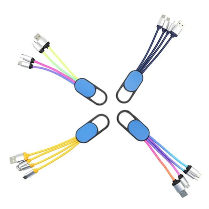 3 In 1 USB Cord Data Charging Cable