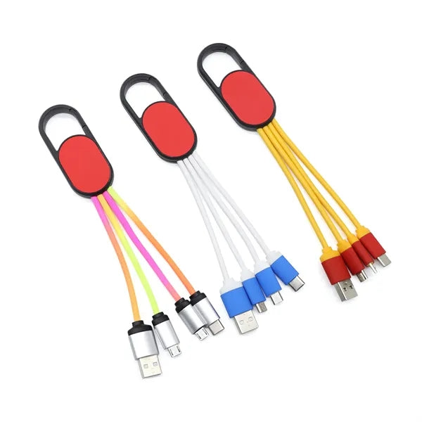 3 In 1 USB Cord Data Charging Cable