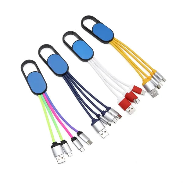 3 In 1 USB Cord Data Charging Cable