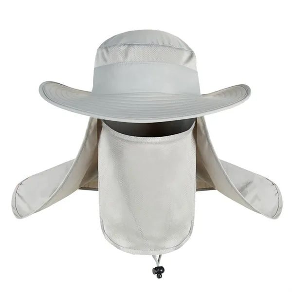 Boonie Cap Bucket Hat W/Removable Facial Mask