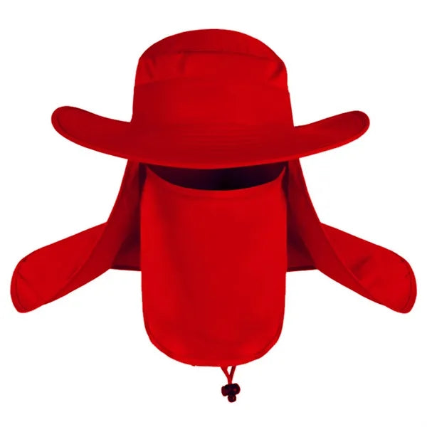 Boonie Cap Bucket Hat W/Removable Facial Mask