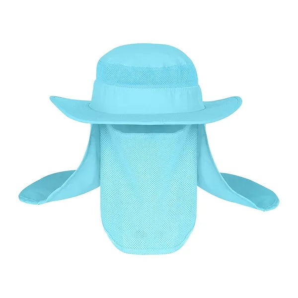 Boonie Cap Bucket Hat W/Removable Facial Mask